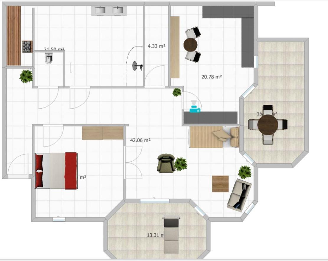 Club Dres Appartement Bockau Buitenkant foto